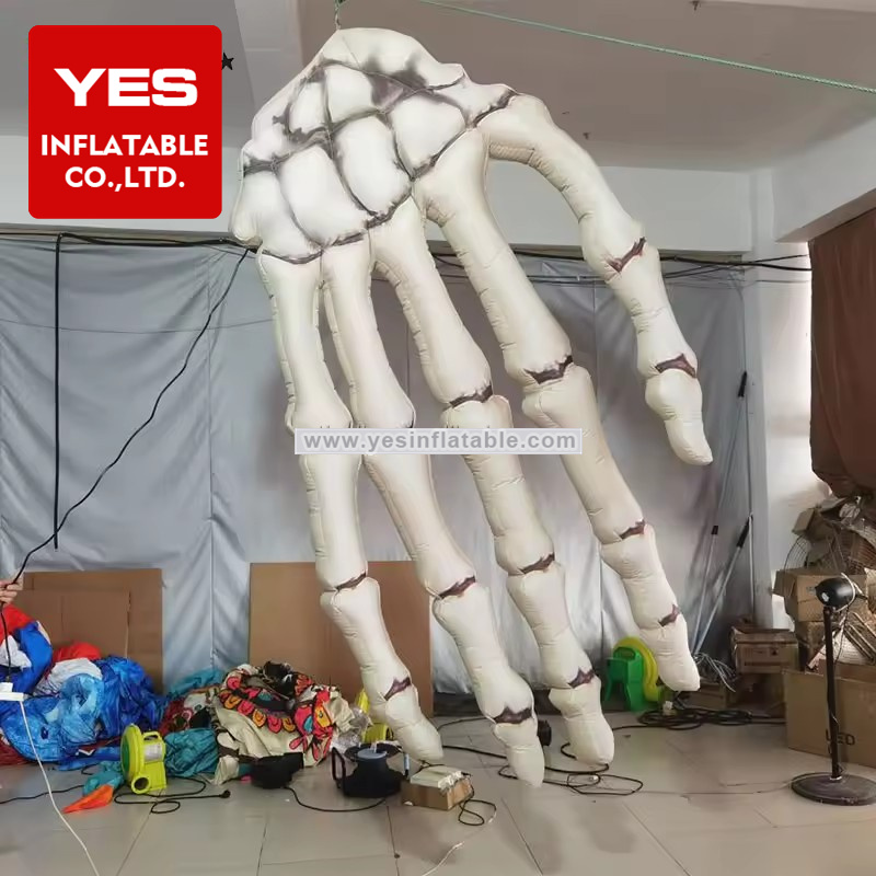 Hot Sale Inflatable Skeleton Hand For Halloween Decoration