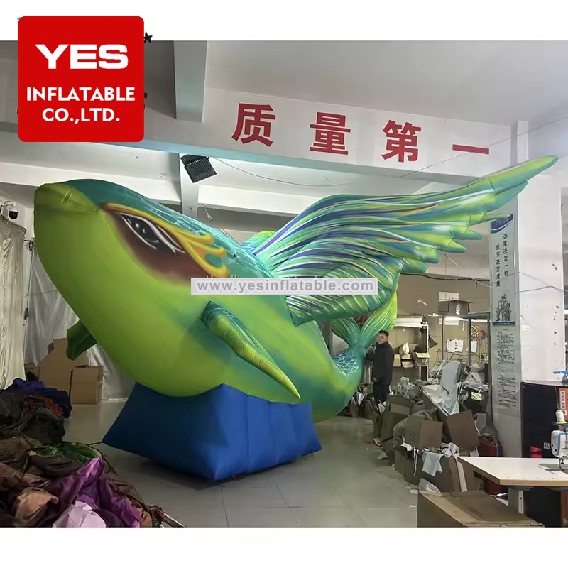 Beautiful Inflatable Animal Model Inflatable Mythical Flying Fish