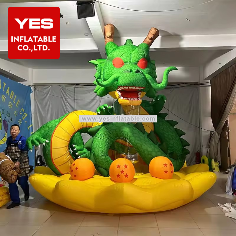 custom japan huge inflatable structure dragon shenron