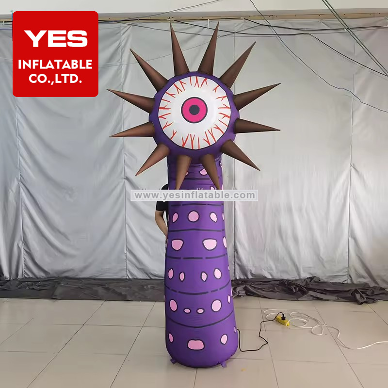 High Quality Inflatable Column Decoration Inflatable Eye Tube