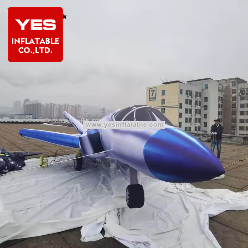 Customized Inflatable Aircraft Model Inflatable Warcraft For Party Event Decoration