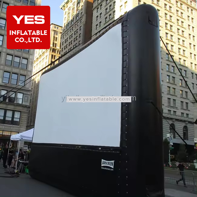 Outdoor Inflatable Blow Up Movie Screen Inflatable Outdoor Cinema Tv For Home Party