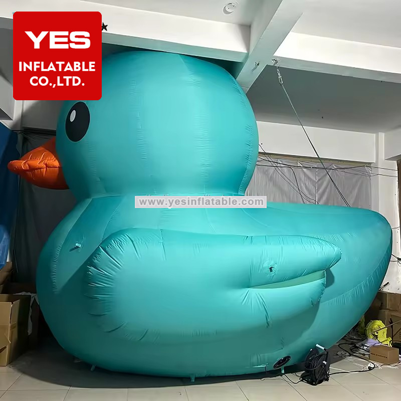 OEM giant inflatable cartoon animal advertising model inflatable colorful duck for sale