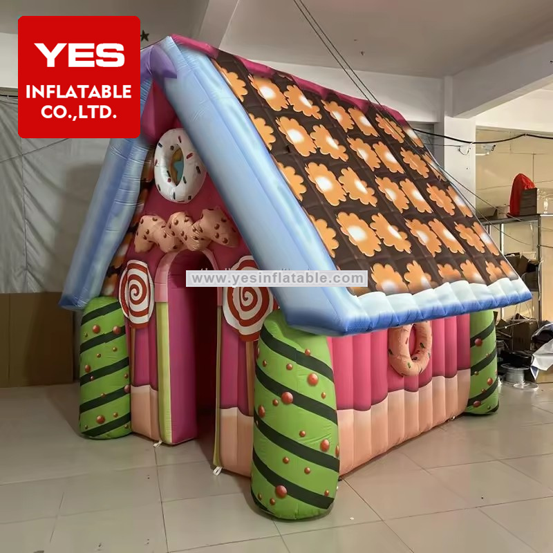 Outdoor Inflatable Log Cabin Tent wholesale Winter inflatable chalet house