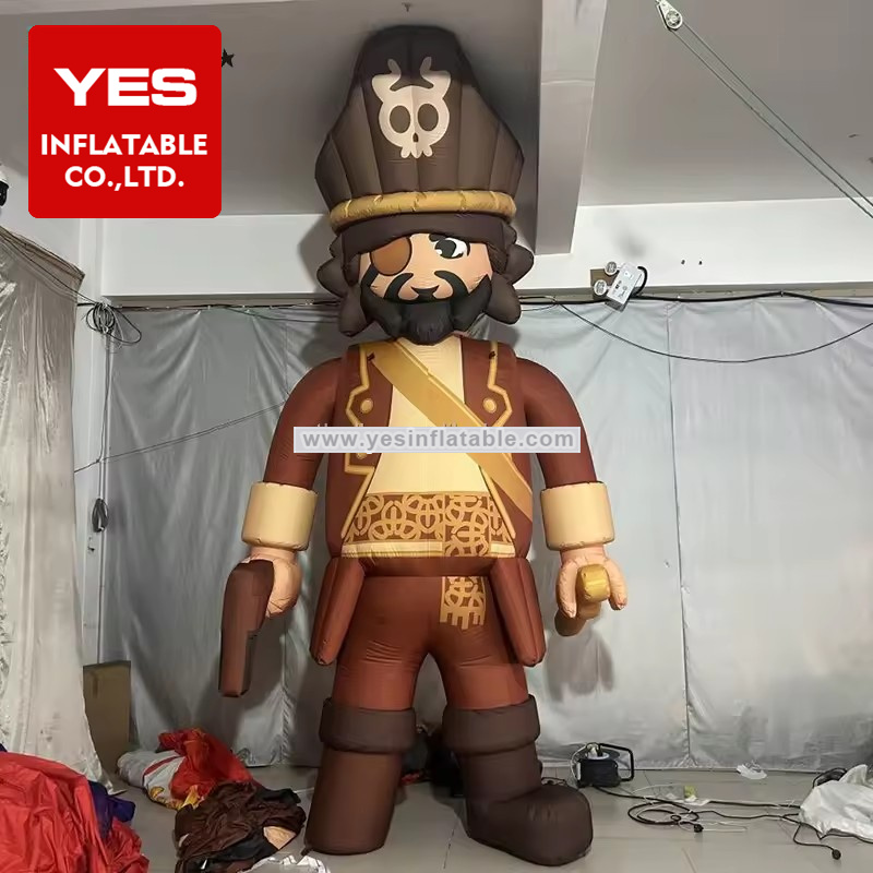 Hot Sale Giant Inflatable Cartoon Charater Model Inflatable Pirate