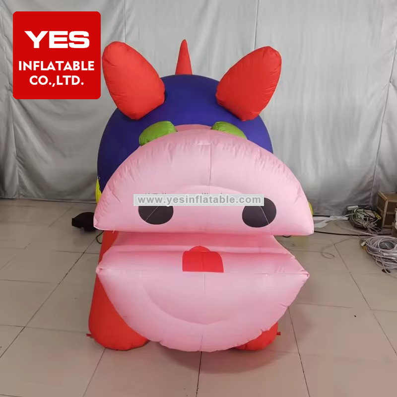 Factory Sale Funny Inflatable Cartoon Animal Model Inflatable Pig Props