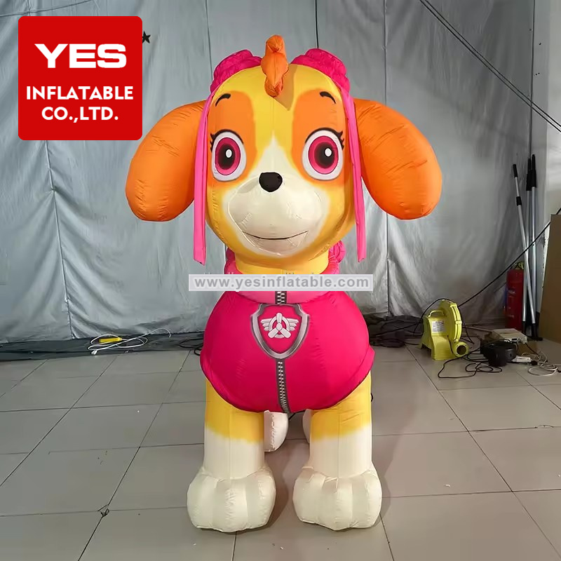 Lovely Inflatable Dog Cartoon Animal Cute Inflatable Dog