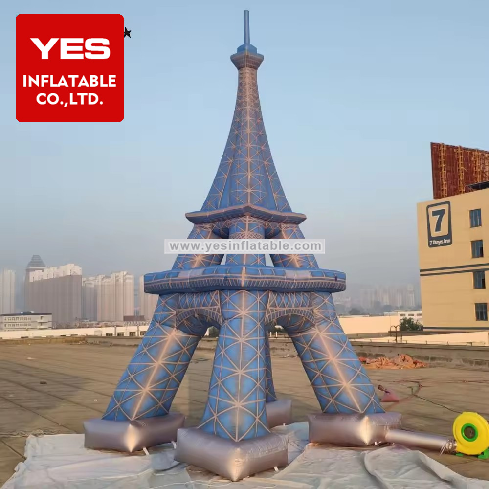 Huge Advertising Balloon Inflatable Eiffel Tower