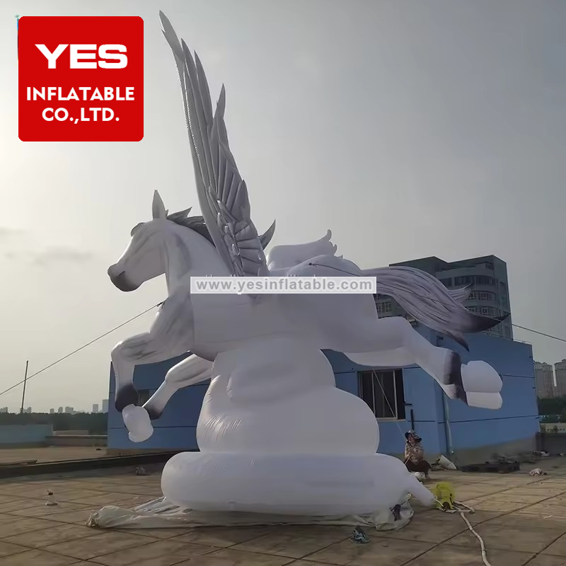 New Design Inflatable Flying Horse Model for Advertising