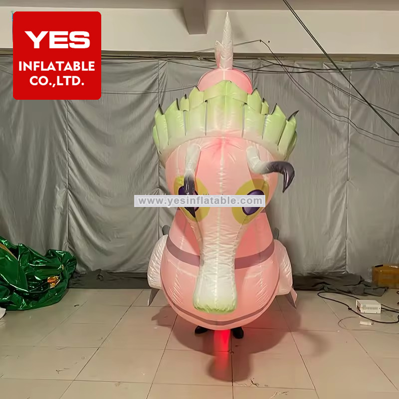 Fantastic Walking Parade Clothing Inflatable Seahorse Costume