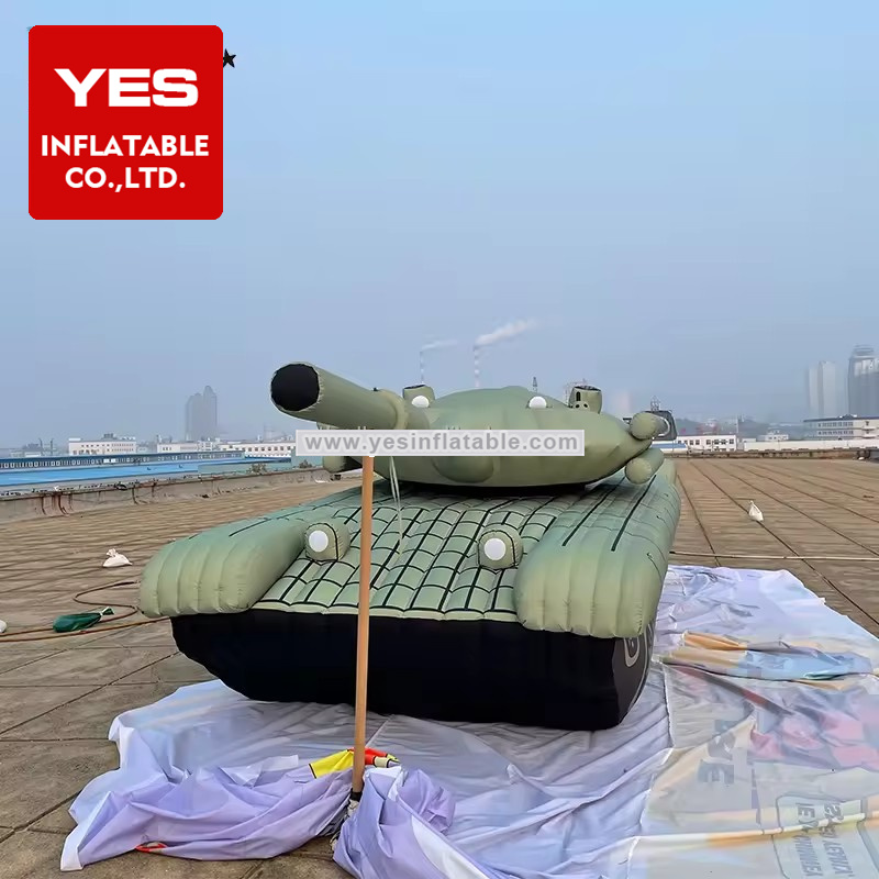 High Quality Inflatable Army Tank Model Inflatable Military Tank For Sale