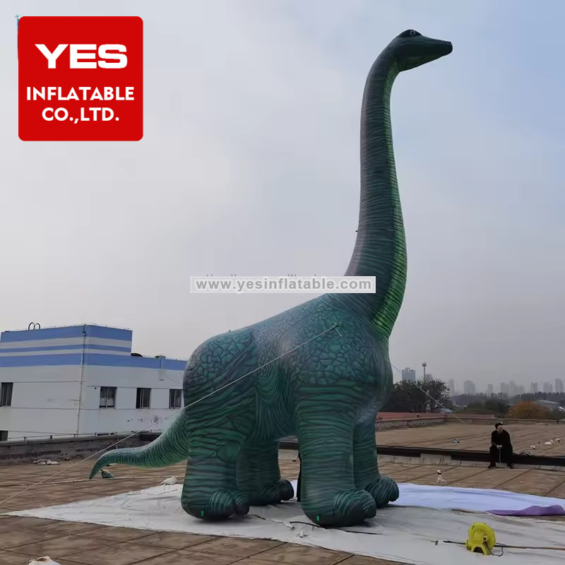 Hot Sale giant cartoon inflatable dinosaur standing decoration balloon inflatable dinosaur for advertising