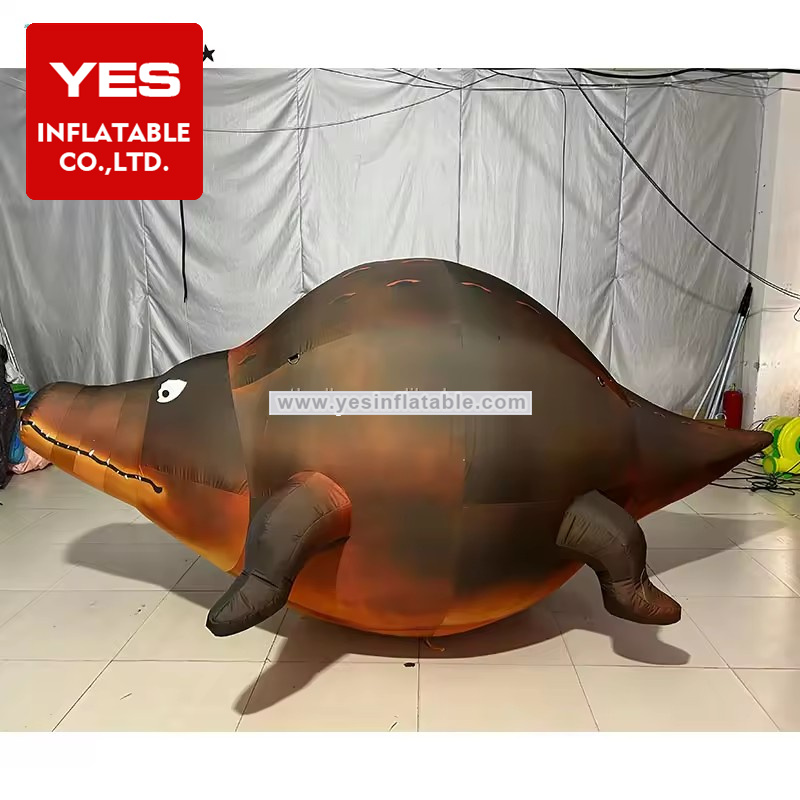 Zoo Scene Exhibition Inflatable Cartoon Animal Inflatable Crocodile