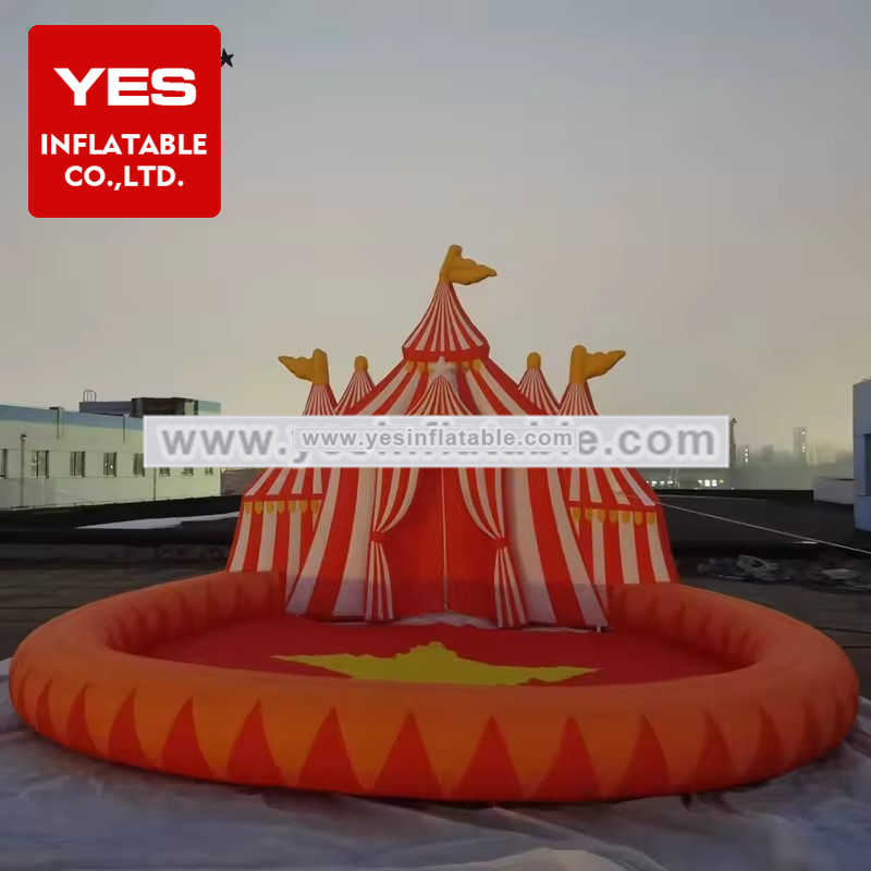 New Style Carnival Event Performance Inflatable Circus Stage