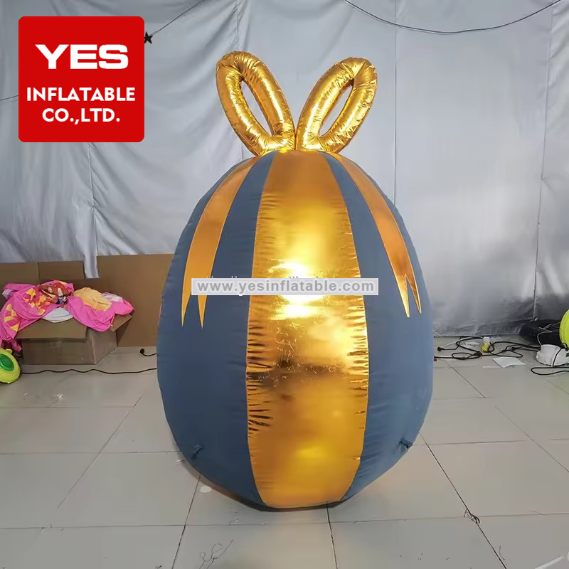 Customized Easter Inflatable Decoration Colourful Inflatable Egg