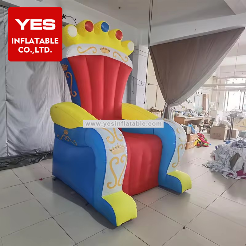 Inflatable king’s seat inflatable King sofa inflatable chair