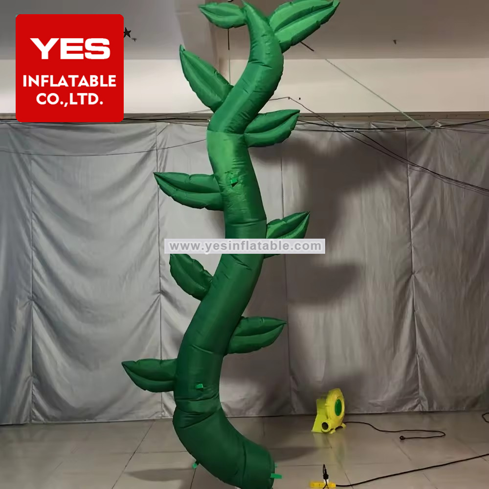 Stage Props Airblown Inflatable Tree Green Leaves Inflatable Plant