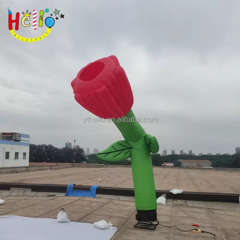 Valentine’S Day Wedding Decoration Inflatable Flower Model Inflatable Rose