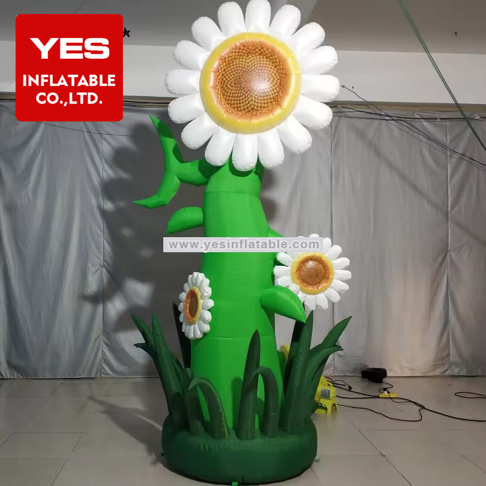 Giant Inflatable Park Stage Decoration Inflatable Plants Props Inflatable Flower