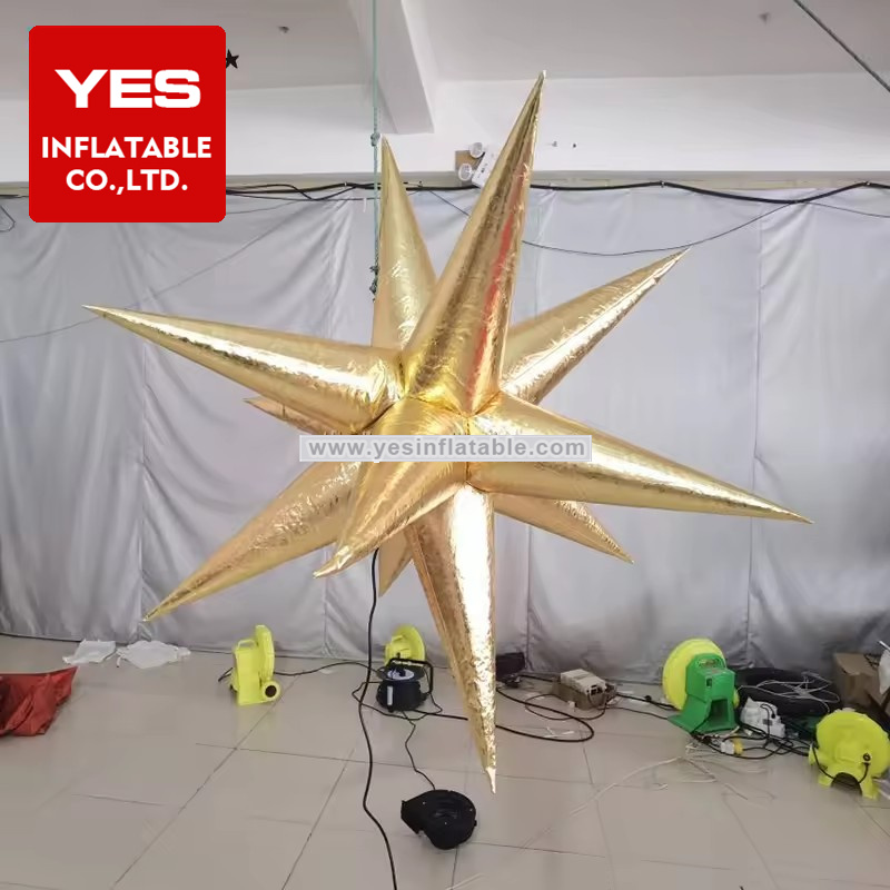 Customized Inflatable Stage Decoration Hanging Inflatable Star