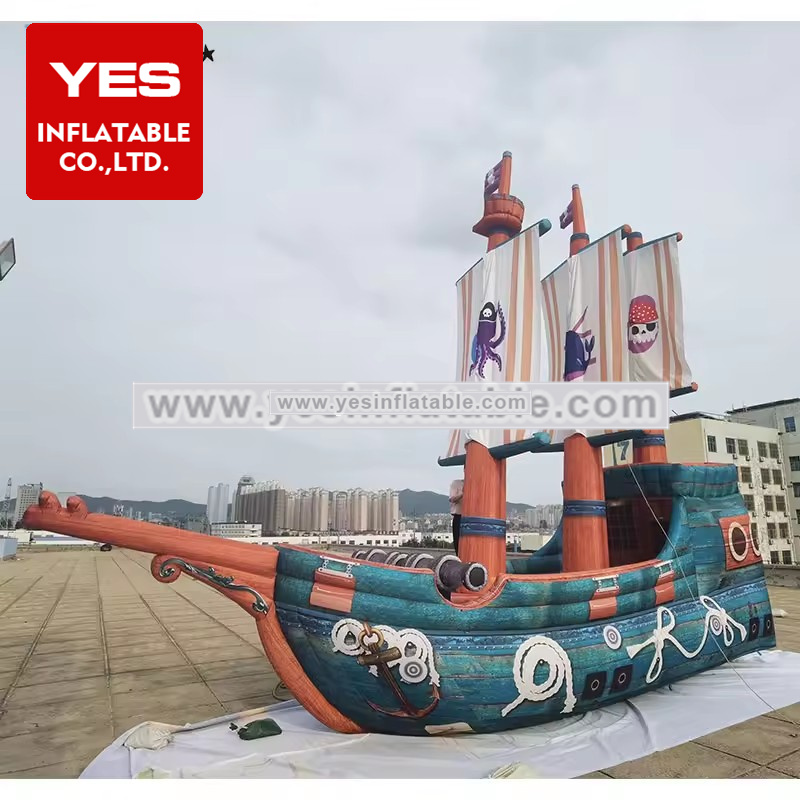 Customized Inflatable Ship Model Inflatable Sailing