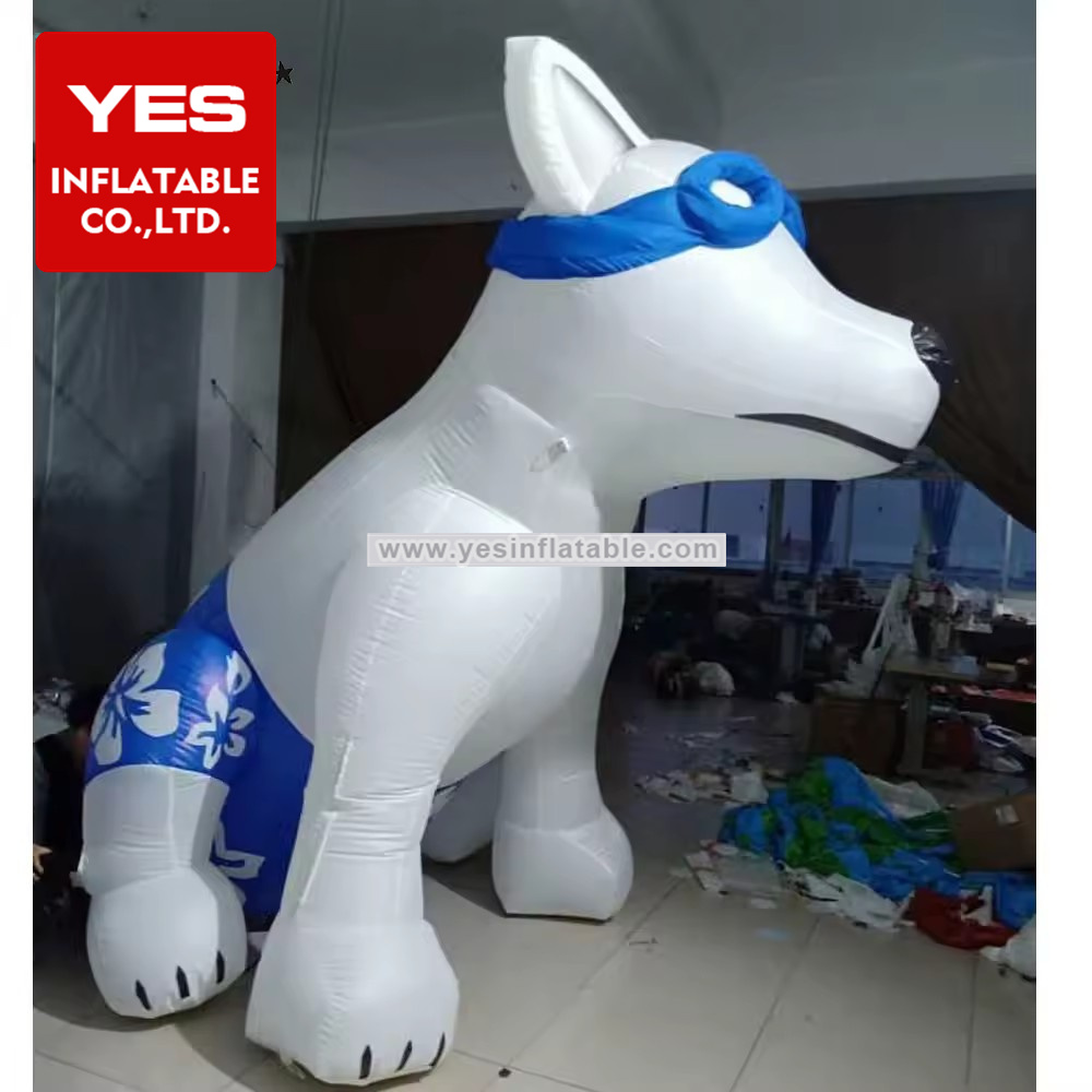 Giant inflatable shar pei model inflatable bulldog dog model