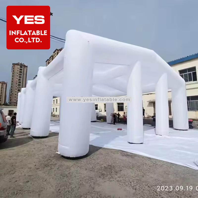 Party Wedding White Inflatable Event Tent Inflatable Arch Frame Tent