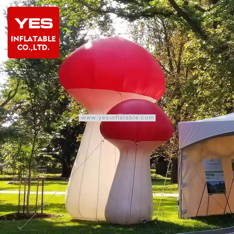 Hot Sale Giant Inflatable Mushroom Decoration Inflatable Mushrooms For Music Festival