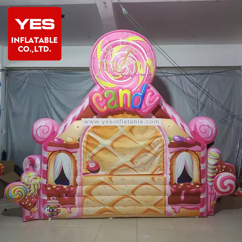 carnival treat shop food drink tent booth inflatable commerical juice stand