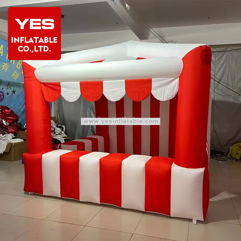 Beautiful Inflatable Carnival Booth Kiosk Inflatable Treat Shop