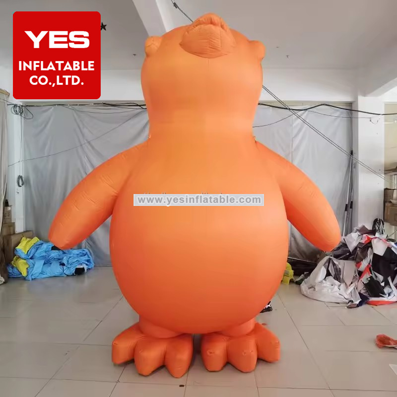 High Quality Inflatable Animal Model Orange Inflatable Penguin