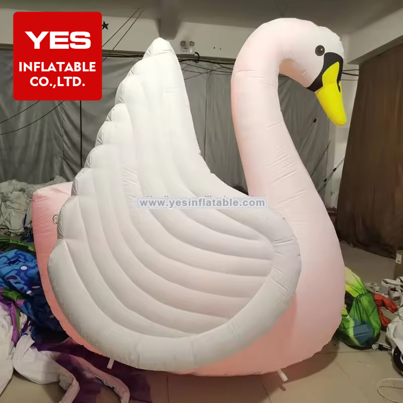 Factory Wholesale Romantic Animal Cartoon Inflatable Swan