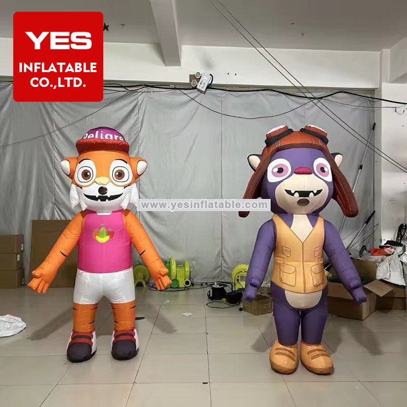 Outdoor Parade Inflatable Walking Cartoon Inflatable Cartoon Animal Costume