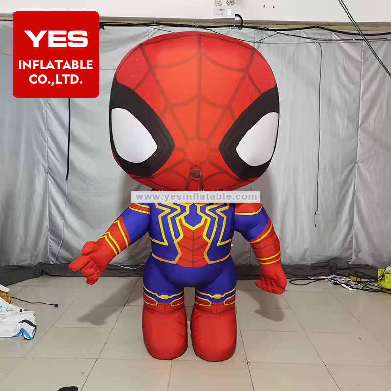 street inflatable charater performance costume Inflatable Superman costume inflatable hero suit for sale