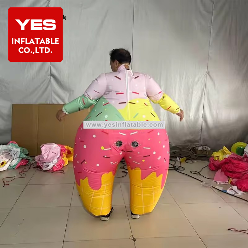 Adult Suit Blow Up Full Body Costume Colourful Inflatable Suit