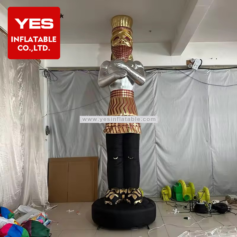 Customized High Inflatable Charater Model Inflatable Egyptian Pharaoh