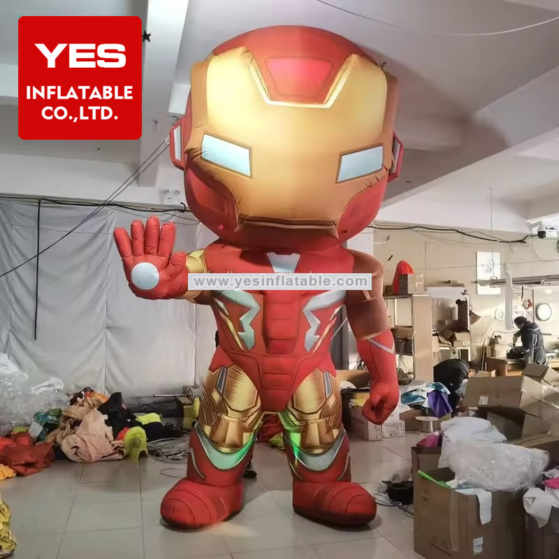 High Quality Inflatable Cartoon Charater Model Kid Party Decoration Inflatable Hero