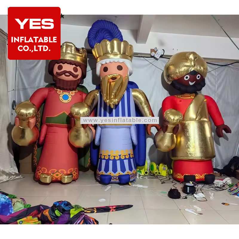 Customized Size Giant Inflatable Cartoon Character Inflatable King