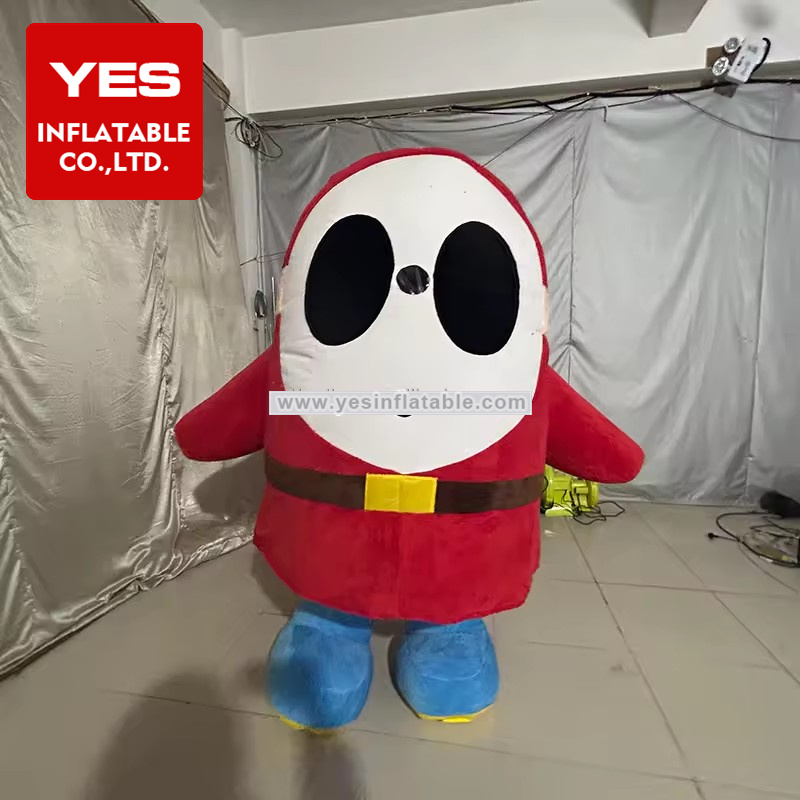 High Quality Inflatable Cartoon Charater Costume Inflatable Ghost Costume