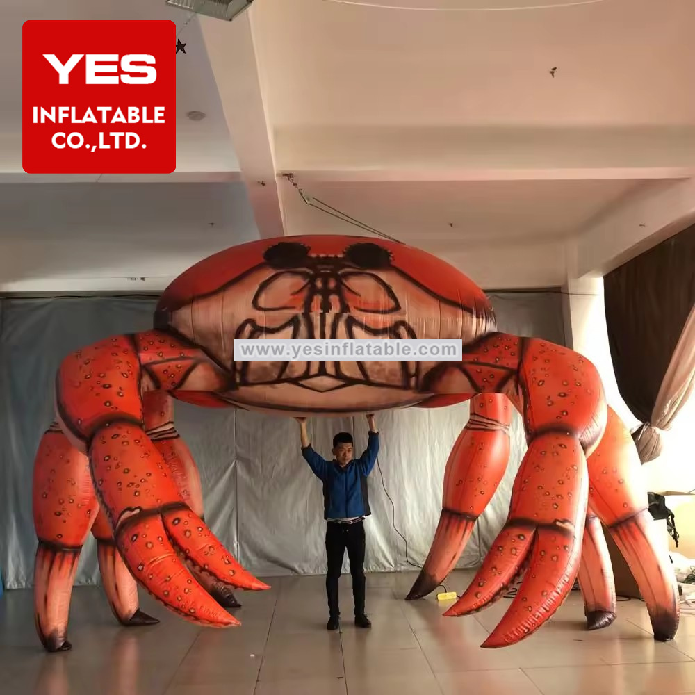 Custom giant inflatable lobster restaurant festival shrimp advertising event decoration inflatable crab