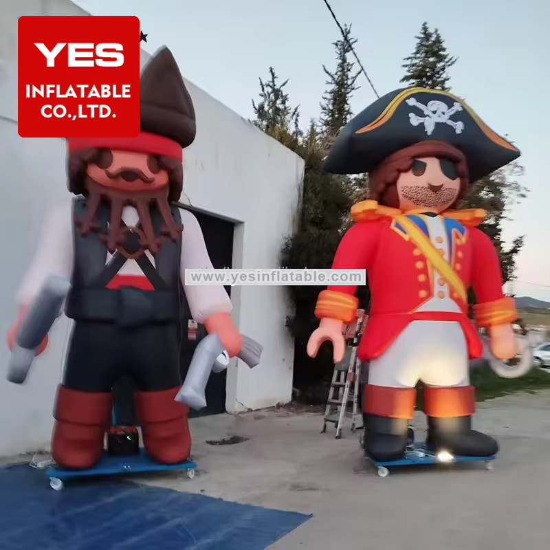 Amusement Park Inflatable Cartoon Model Inflatable Pirate