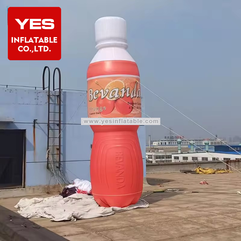 Customized Inflatable Advertising Model Inflatable Inflatable Water Bottle For Outdoor Event