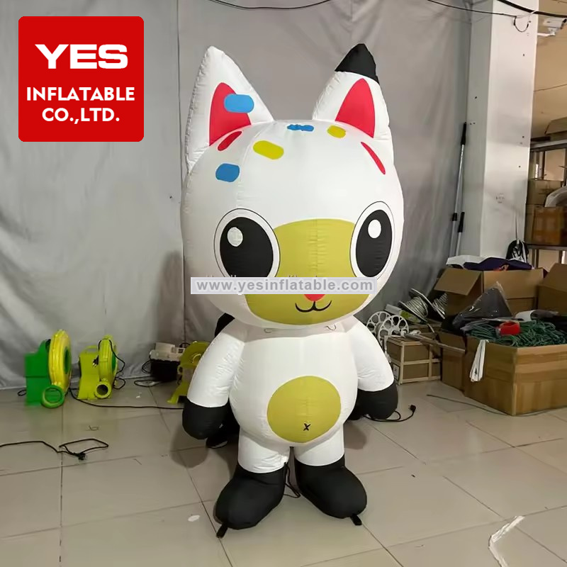 Giant Inflatable Cartoon Animal Model Inflatable Cat Mascot