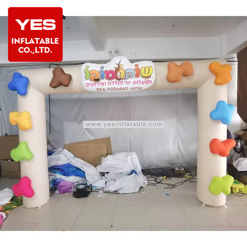 High Quality Funny Party Decoration Inflatable Cartoon Arch For Advertising