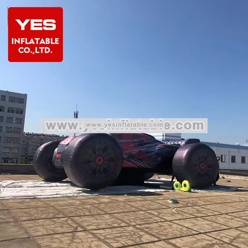 Outdoor Sport Game Customized Inflatable Car Model Inflatable Go-Kart