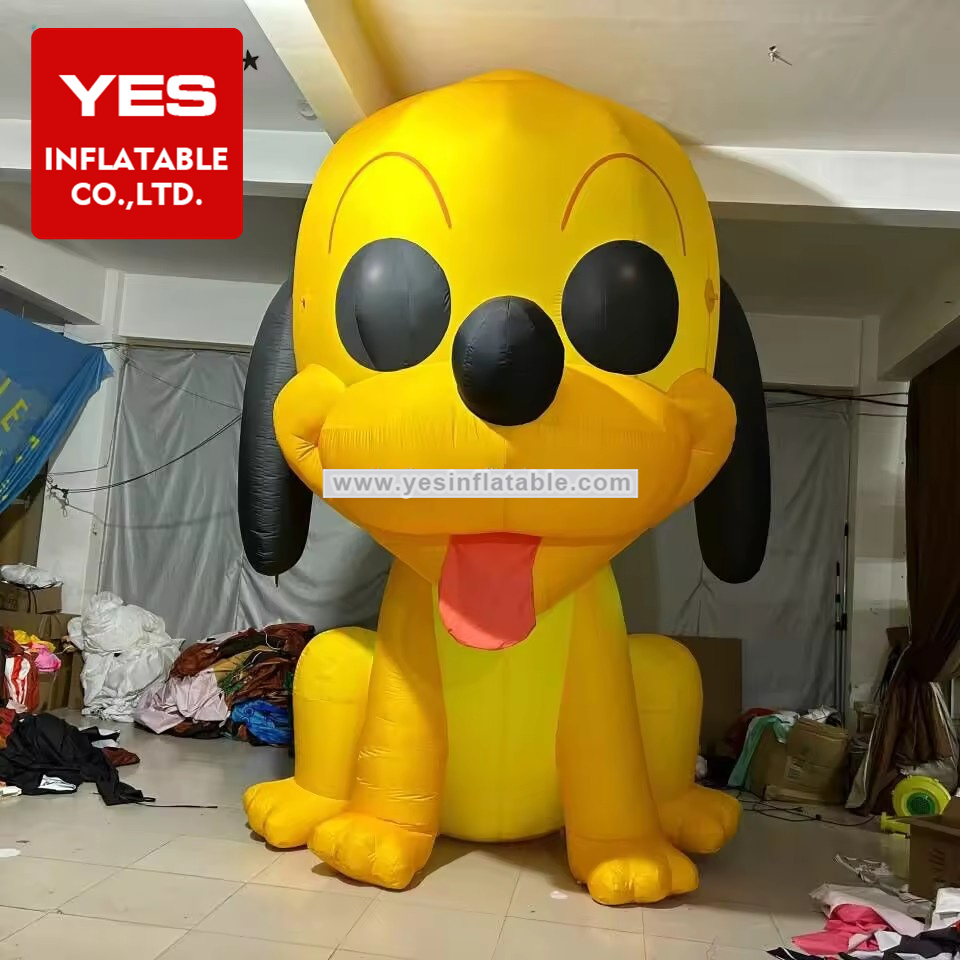 Lovely Inflatable Dog Inflatable Animal Model For Outdoor