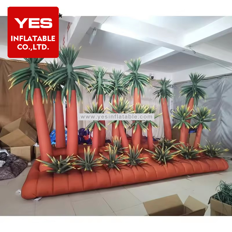 Pool Party Decoration Inflatable Tree Model Inflatable Palm