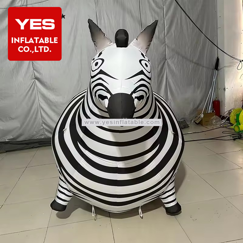 Zoo Decoration Inflatable Animal Model Inflatable Zebra