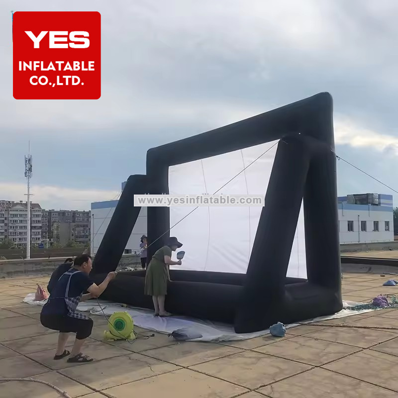 Advertising Event Inflatable Cinema Tv Inflatable Movie Screen