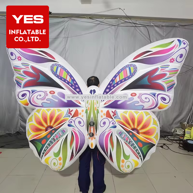 Party Club Stage Decoration Inflatable Butterfly Wings Costume